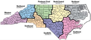 NC Regional Map