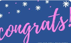 congrats
