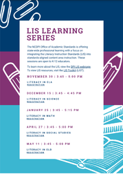 Literacy Instruction Standards flyer