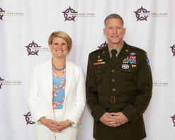 Superintendent Truitt and Brigadier General Colin P. Tuley 