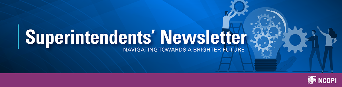 Superintendents' Newsletter Header