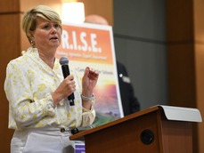 State Superintendent Catherine Truitt speaks 2023 RISE Back to School Safety Summit