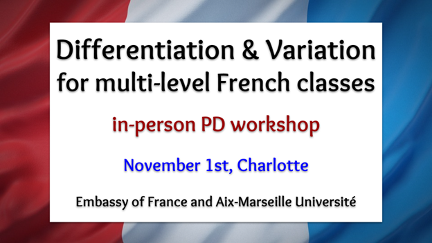 French workshop on November 1