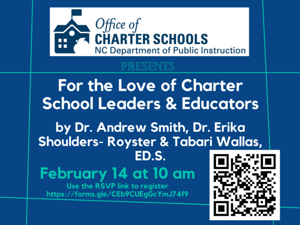 February 14th, 10AM; OCS Office Hours - For the Love of Charter School Leaders and Educators