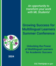 ML/Title III Summer Conference booklet