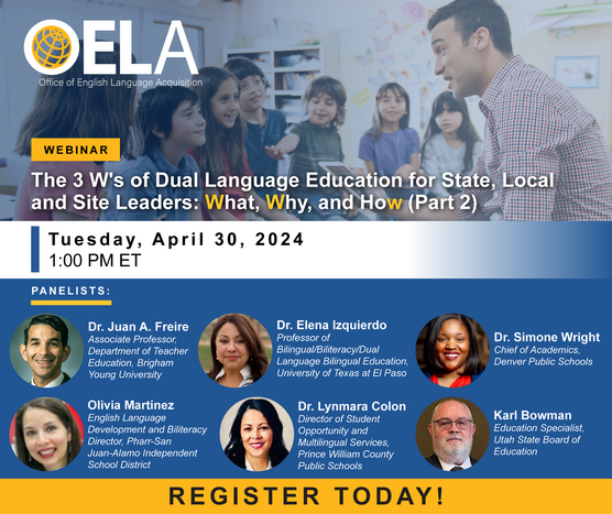 OELA Webinar Part 2 on April 30