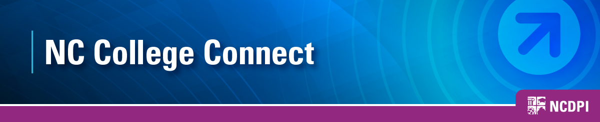 NC College Connect newsletter header