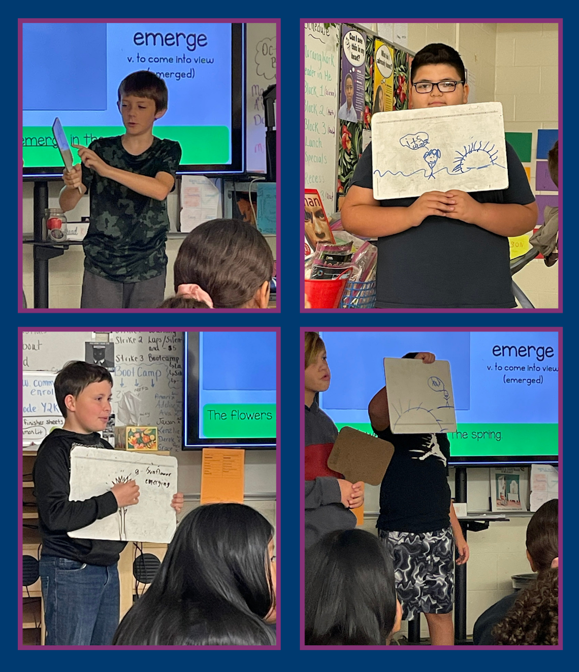 Union County fifth graders display vocabulary learning