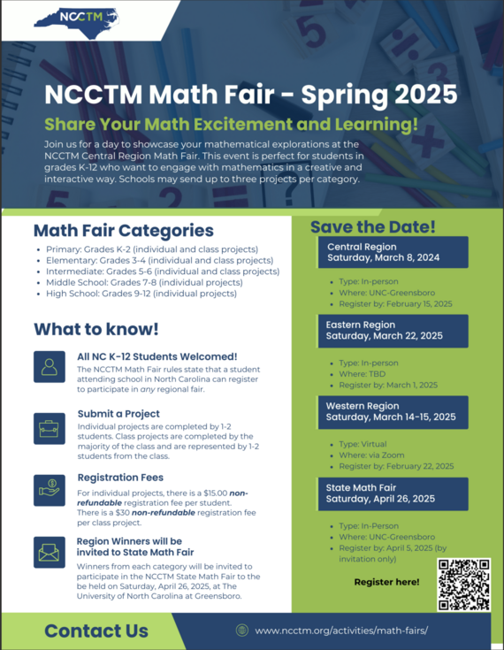 NCCTM Math Fair