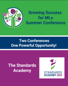 ML/Title 3 Summer Conference & Standards Academy Joint Conference Brochure Cover