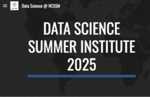 NCSSM Data Science Summer Institute
