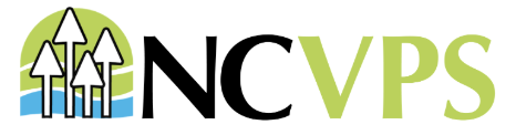 NCVPS Logo with pine trees