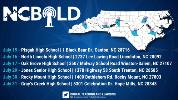 NCBOLD 2025 Locations