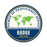 Badge for Power of Proficiency Webinar Series