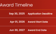 Burroughs Wellcome Award Timeline 2025