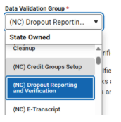 Data Validation Group