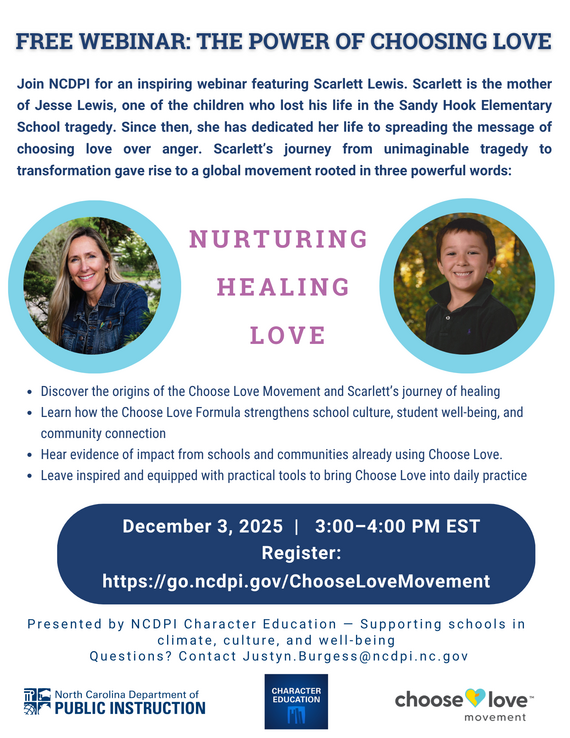 Choose Love Movement Webinar 