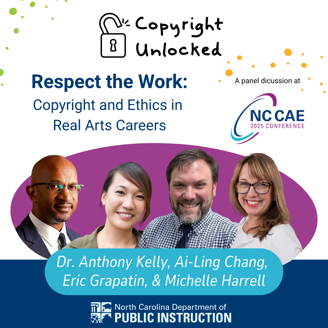 Banner for Respect the Work with pictures of the panelists