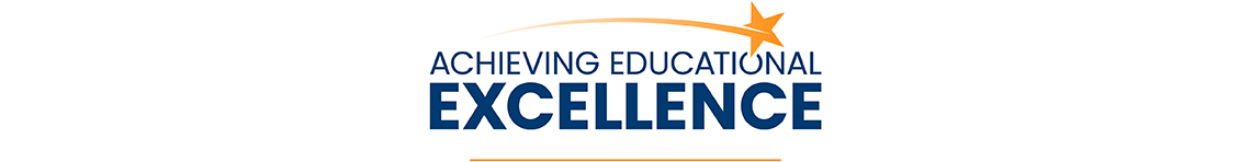 White Banner - Achieving Educational Excellence