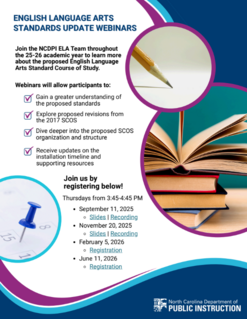 Standards Update Webinar Flyer Promo