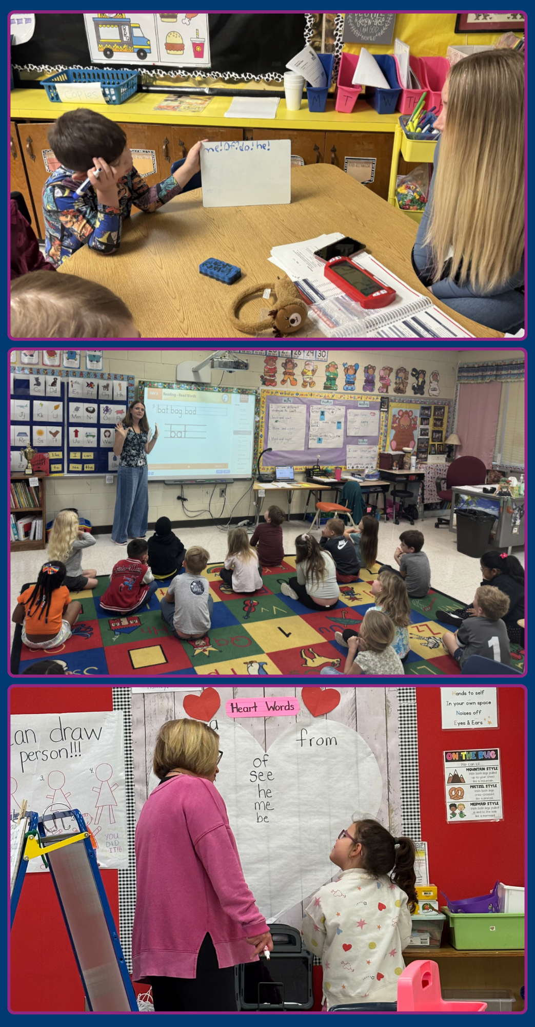literacy photos from moore county and edenton chowan