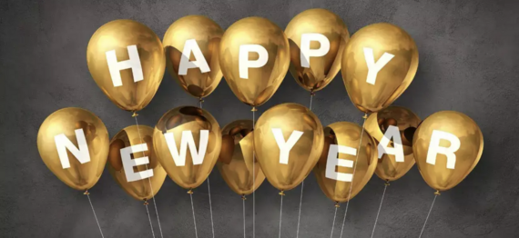 Happy New Year Banner