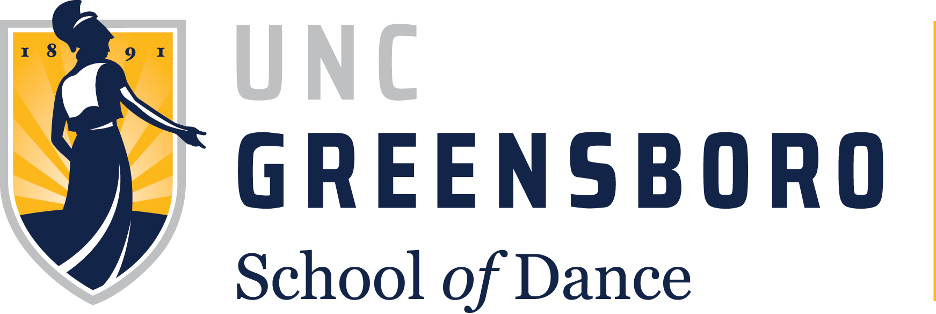 UNC Greensboro Dance Department Logo