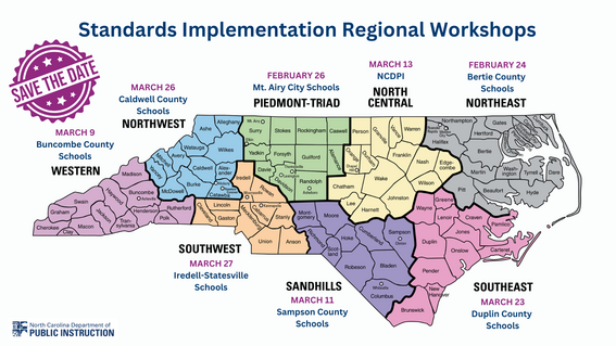 Save the Date for regional workshops in spring 2026