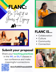 FLANC Call for Proposal flyer