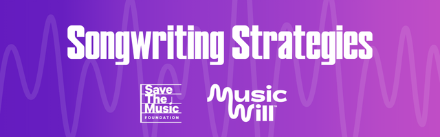 Songwriting Strategies Banner