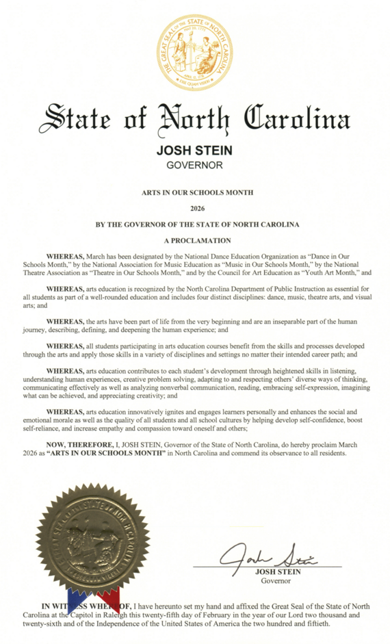 Governor's Proclamation. PDF Version in link below