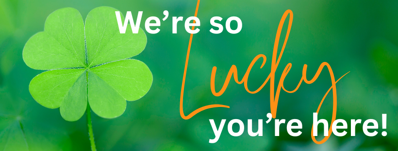 We're so lucky you're here