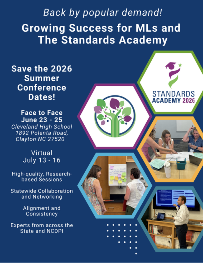 ML and Standards Academy Flyer