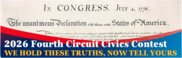 Fourth Circuit 2026 Civics Contest