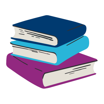 stack of books