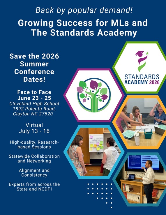 Growing Success for MLs and the Standards Learning Academy 2026 Summer Conference