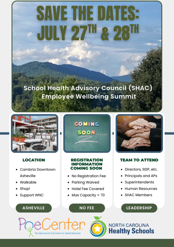 image of Save the Dates flyer for event