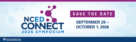 Save The Date NCED Connect Symposium Horizontal