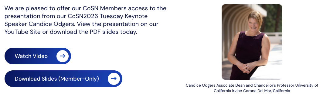 CoSN2026, Dr. Candice Odgers