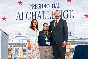 Carrie Robledo, National Champion in the Presidential AI Challenge