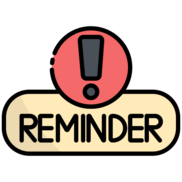 final reminder