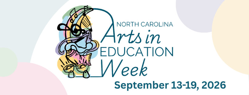 Arts In Education Week banner September 13-19