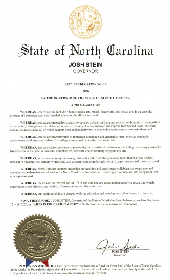 Proclamation, text available at link