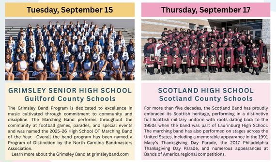 Marching Band - Arts in Ed 2026