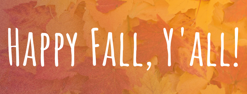 Happy Fall Y'all banner