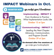 Impact Webinars in October