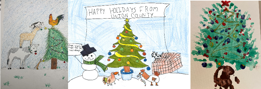 Top3 Holiday Art Winners