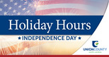 Holiday Hours 4th of July