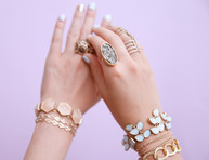 Hands with jewelry