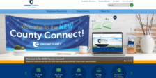 County Connect homepage screenshot